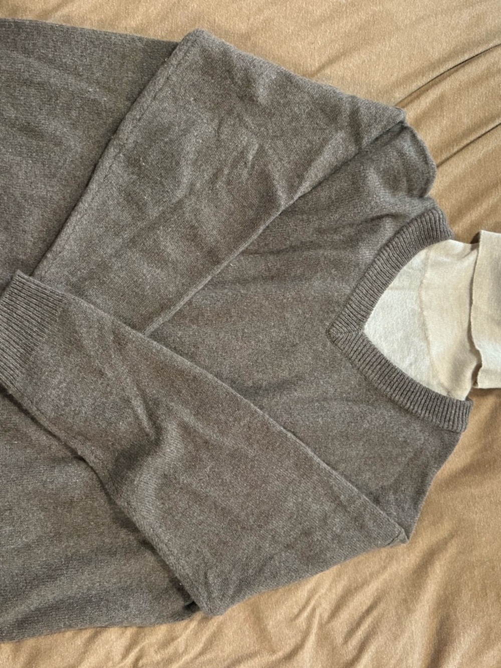 STAUD Sweater in Heather Gray